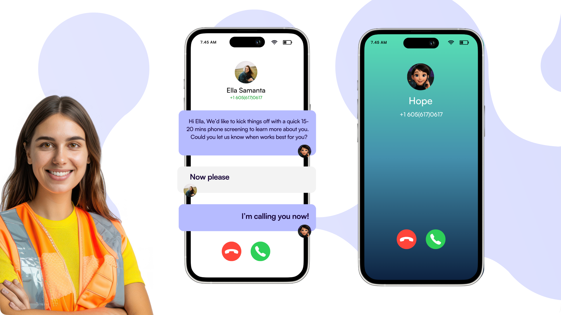 Candidates can complete everything over the phone.